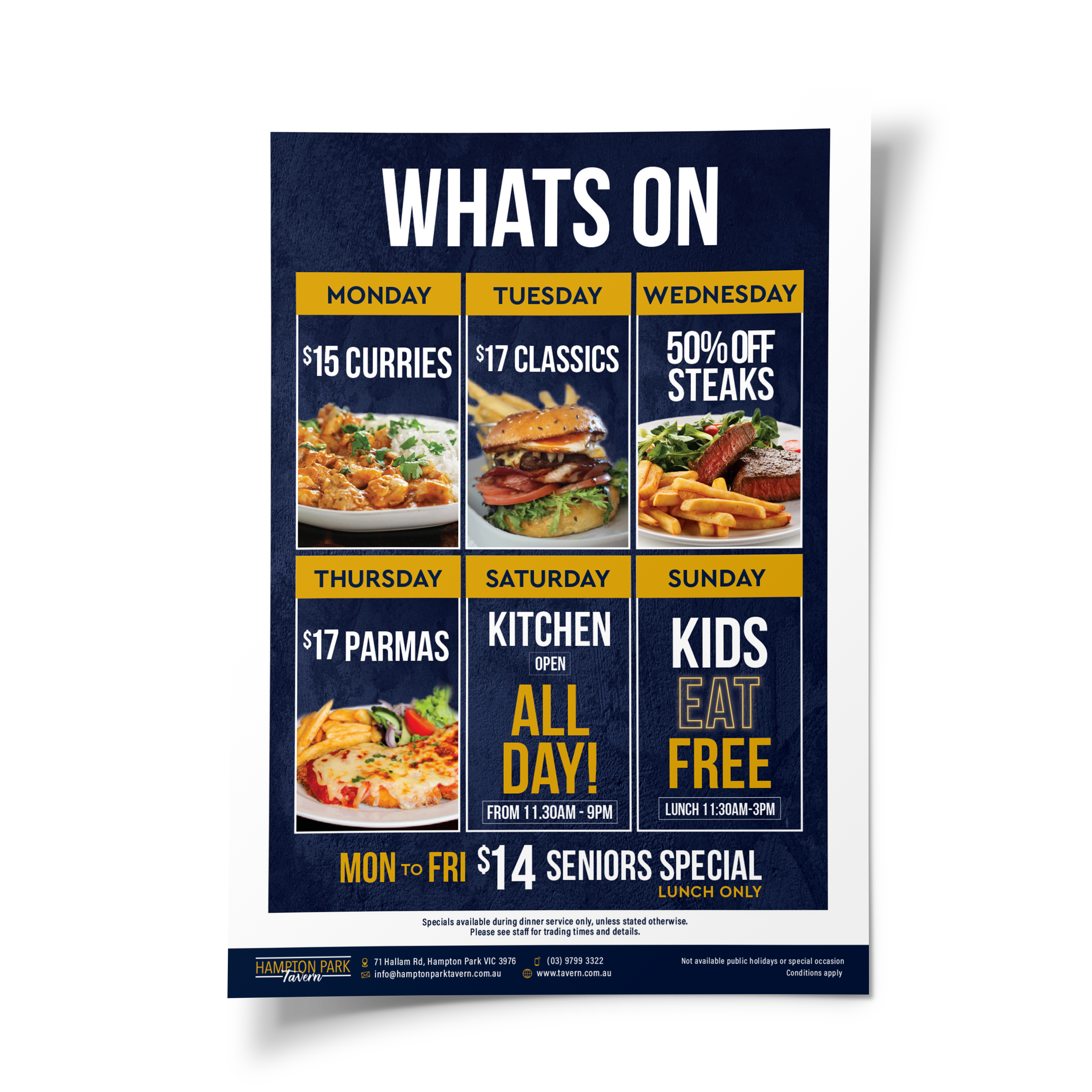 Bistro Promotions – Whats On